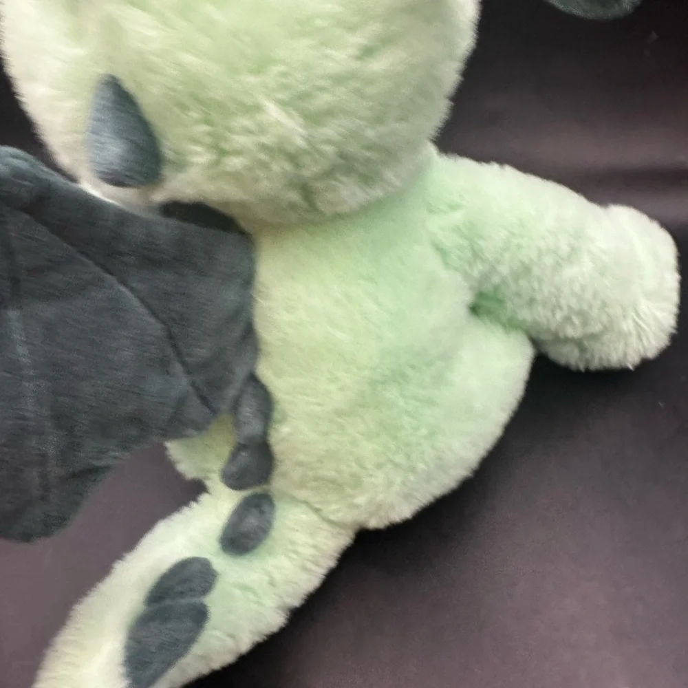 Warm Pals Daniel Dragon Plush Green  10” For Adults Comfort - Picture 10 of 14